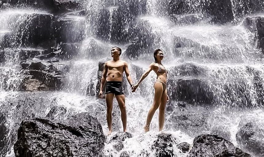 waterfalls in Ubud