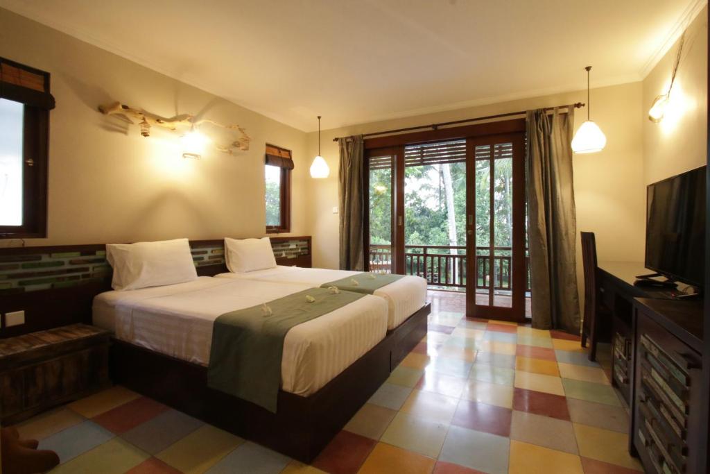 Deluxe Twin Room Green Bird Villa
